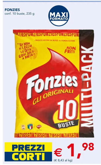 Esselunga Fonzies conf. 10 buste, 235 g offerta