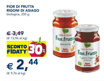 Fior Di Frutta Rigoni Di Asiago biologica, 250 g