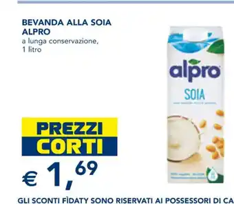 Alpro Bevanda Alla Soia a lunga conservazione, 1 litro