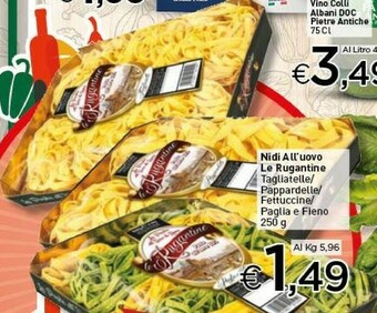 Crai Le Rugantine Nidi All'uovo Tagliatelle offerta