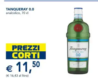 Esselunga Tanqueray 0.0 analcolico, 70 cl offerta