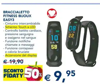 Esselunga Braccialetto Fitness Bijoux Easy 3 offerta