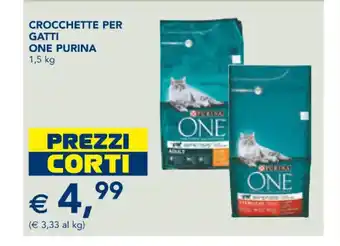 Esselunga One Purina Crocchette Per Gati 1,5 kg offerta