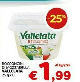 Crai Vallelata Mozzarella offerta