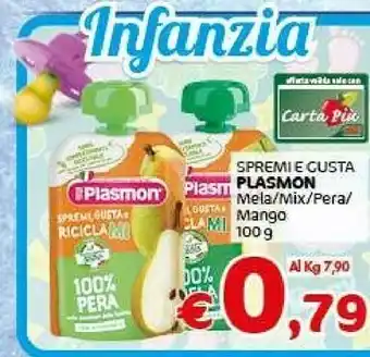Crai Plasmon Plasmon - Spremi e Gusta Mela 100 g(ml) offerta