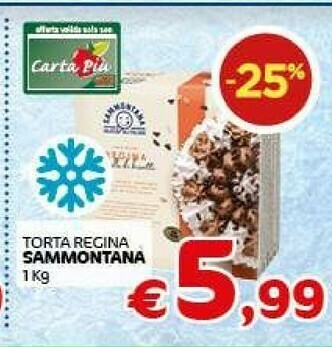 Crai Sammontana Torta Regina offerta
