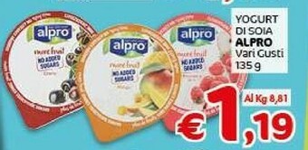 Crai Alpro Alpro Yogurt Di Soia offerta
