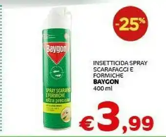 Crai Baygon Insetticida Spray Scarafaggi E Formiche offerta