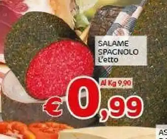 Crai Asiago Salame offerta