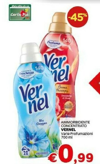 Crai Vernel Vernel Ammorbidente Concentrato offerta