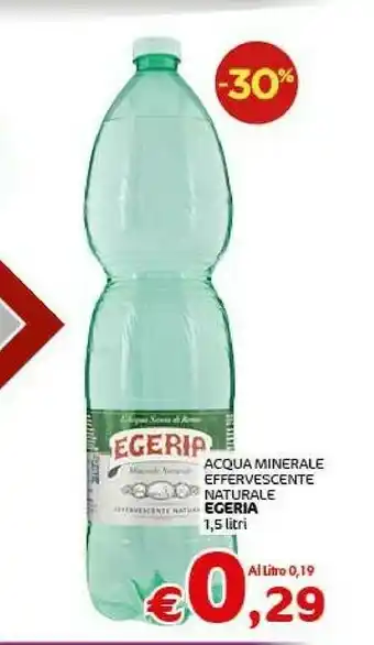 Crai Egeria Acqua offerta