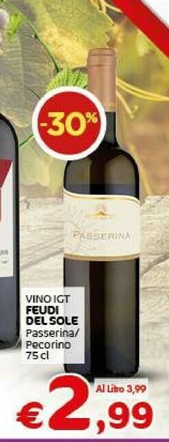 Crai Sole Vino offerta