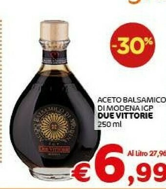 Crai Due vittorie Aceto Balsamico Di Modena IGP 250 G(ml) offerta
