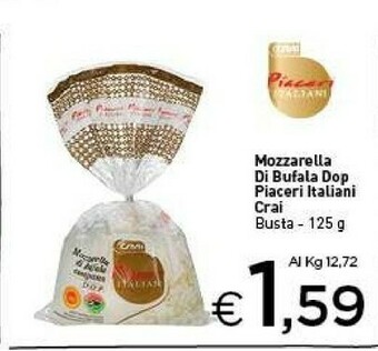 Crai Pascoli Italiani Pascoli Italiani - Mozzarella di Bufala Campana DOP offerta