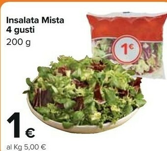 Carrefour Insalata offerta
