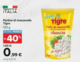 Carrefour Perle Mozzarella offerta