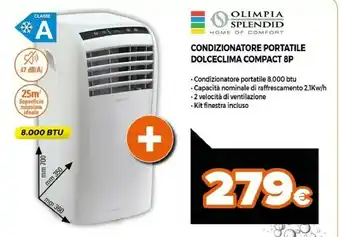 Expert Olimpia splendid Condizionatori Portatili Dolceclima Compact 8p offerta
