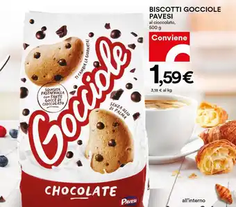 Coop Superstore Pavesi Biscotti Gocciole 500 g offerta