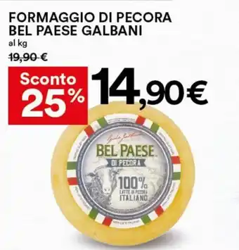 Coop Superstore Galbani Bel Paese Formaggio di Pecora offerta