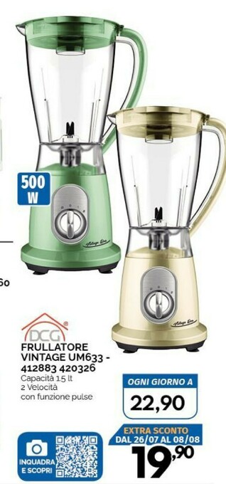 Orizzonte Frullatore offerta