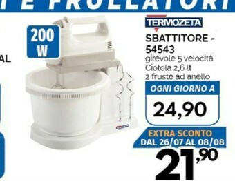 Orizzonte Ariete Sbattitore Elettrico offerta