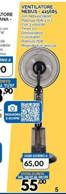 Orizzonte Ventilatore offerta