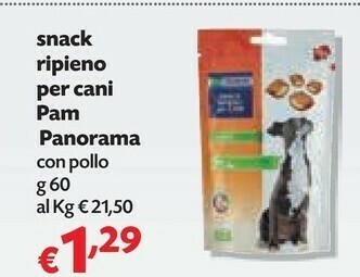 Pam Pam Panorama Snack Ripieno Per Cani offerta