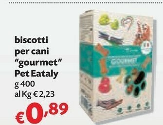 Pam Gourmet Purina Pet Eataly Biscotti Per Cani Gourmet offerta