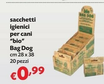 Pam Bag Dog Sacchetti Igienici Per Cani Bio offerta