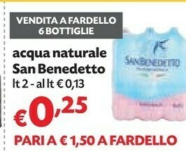 Pam San Benedetto Acqua offerta