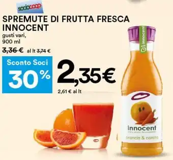 Innocent Spremuta di Frutta Fresca 900 ml