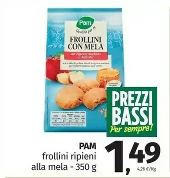 Pam Pam & Panorama - Frollini Con Mela 350 G(ml) offerta