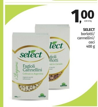 Pam Select Fagioli Borlotti offerta
