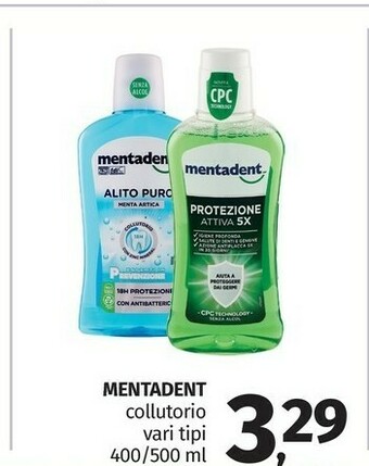 Mentadent Collutorio