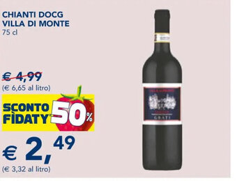 Esselunga Chianti DOCG Villa Di Monte offerta