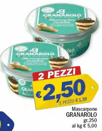 Ard Discount Granarolo Mascarpone 250 gr offerta