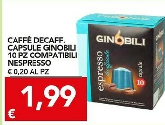 TuoDi Nespresso Cialde caffè offerta