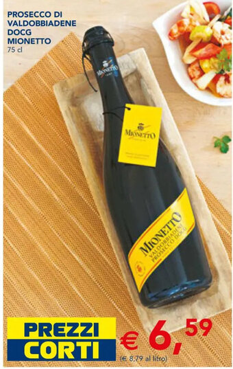 Esselunga Prosecco Di Valdobbiadene DOCG Mionetto 75 cl offerta