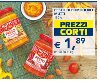Esselunga Mutti Pesto di Pomodoro 180 g offerta