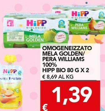 TuoDi Hipp Omogeneizzati offerta