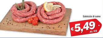Ard Discount Salsiccia di suino offerta