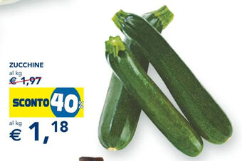 Esselunga Zucchine al kg offerta