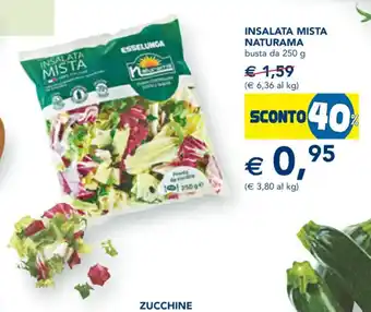 Insalata Mista Naturama busta di 250 g