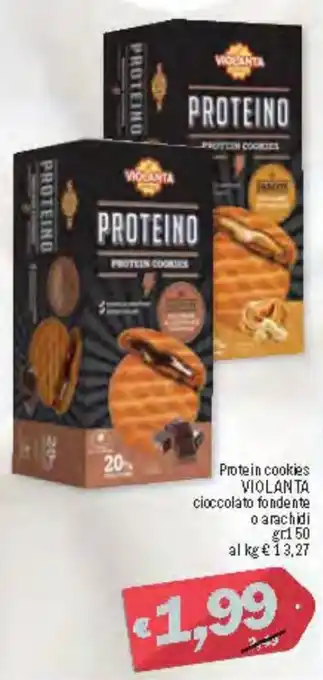 Ard Discount Violanta Protein cookies 150 gr offerta