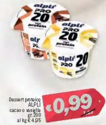 Alpli Dessert proteico 200 gr
