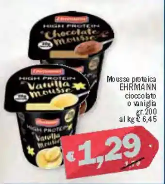 Ard Discount Ehrmann Mousse proteica 200 gr offerta