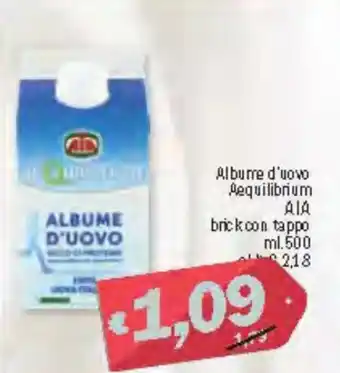 Ard Discount Aia Aequilibrium Alburre d'uovo 500 ml offerta