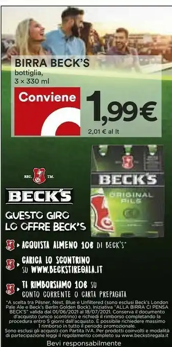 Coop Pilsner Birra offerta