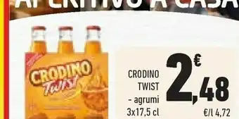 Conad Crodino Twist Agrumi offerta