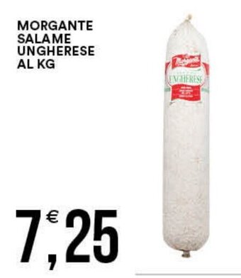 Vantaggio Cash&Carry Morgante Salame Ungherese Al Kg offerta